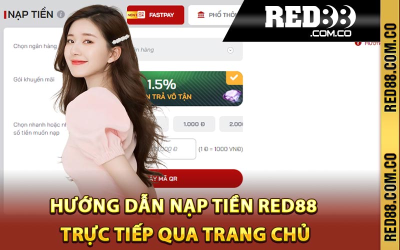 Hướng Dẫn Nạp Tiền RED88